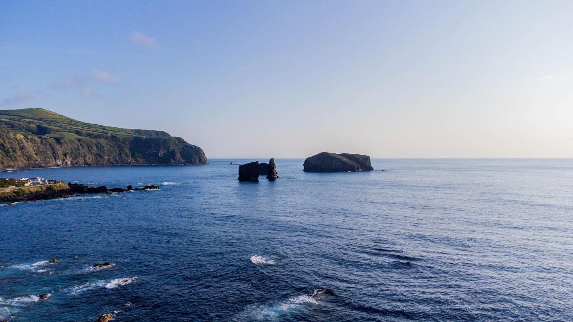 Mosteiros Natural Pool House Екстериор снимка